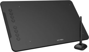 تبلت گرافیکی XP-PEN DECO01V2 با قلم بدون باتری و رزولوشن 5080LPI برای طراحی دقیق